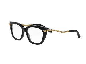 Bulgari BV50020I cateye eyeglasses in 001 Black