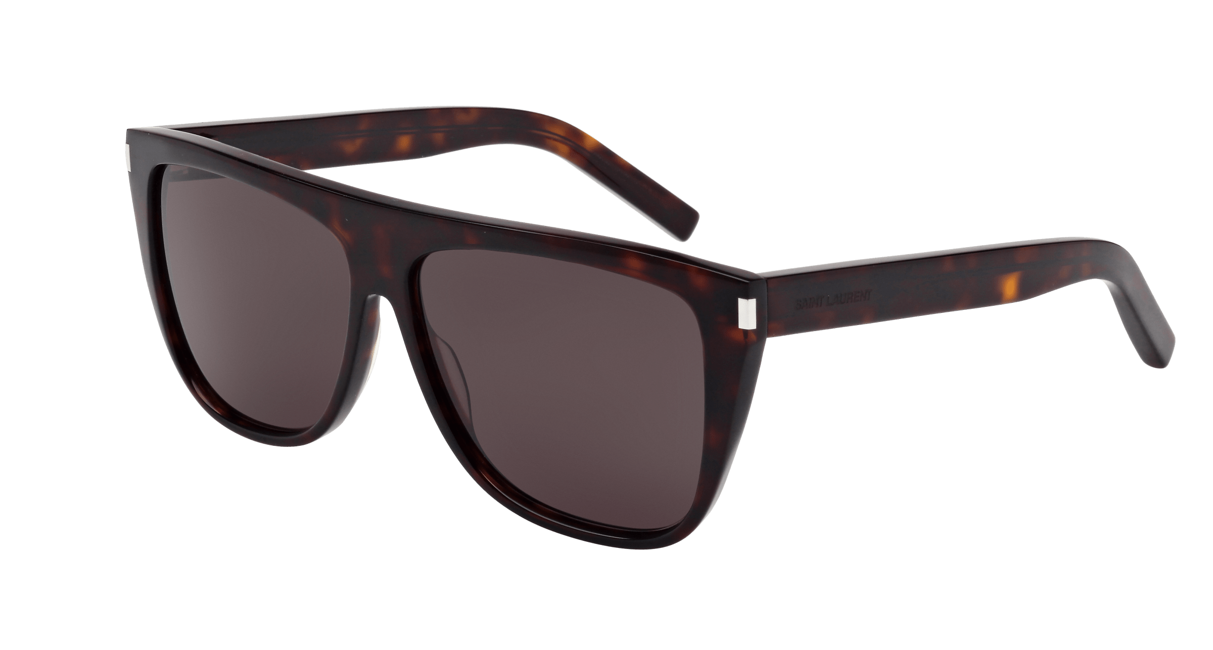 Saint Laurent SL 1 round sunglasses in Avana Avana Smoke/Cr 39