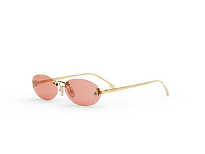 FENDI FE4075US aviator sunglasses in 30 S