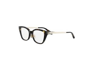 Bulgari BV50055F cateye eyeglasses in 052 Havana