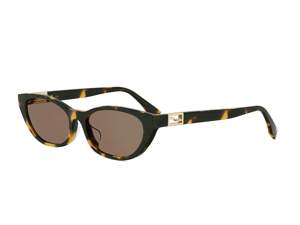 FENDI FE40224F round sunglasses in 56 E