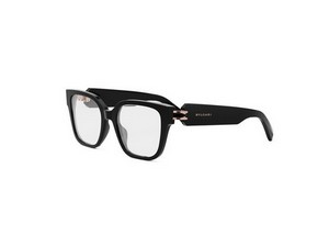 Bulgari BV50046I square eyeglasses in 001 Black