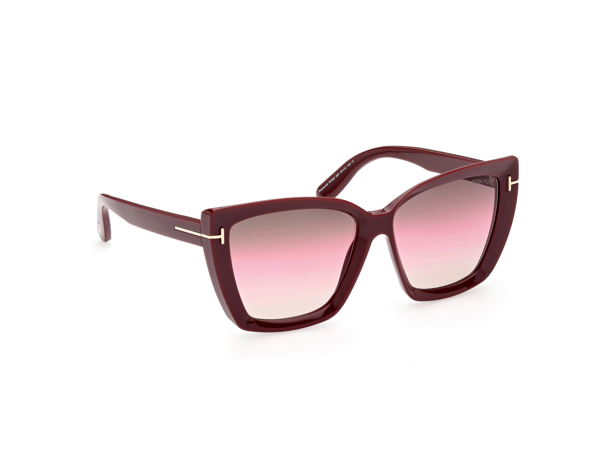 FT0920 / shiny bordeaux / gradient brown