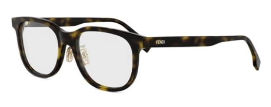 FENDI FE50150F square eyeglasses in 052