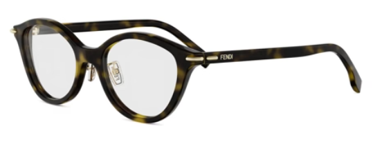 FENDI FE50154F round eyeglasses in 052