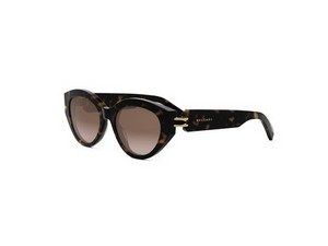 Bulgari BV40046I round sunglasses in 52F Havana