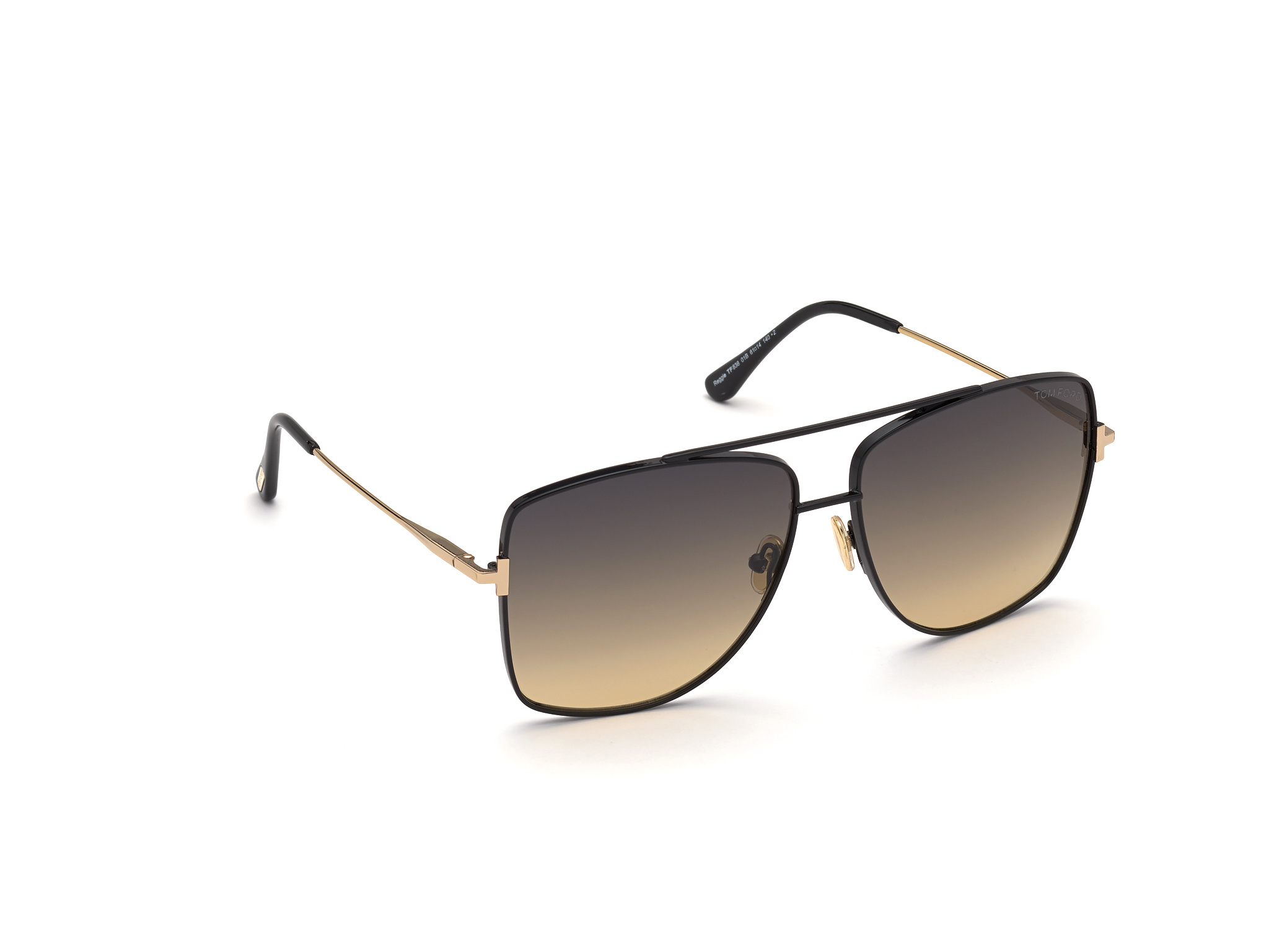 FT0838 / shiny black / gradient smoke
