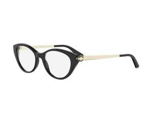 Bulgari BV50091I round eyeglasses in 001 Black