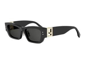 FENDI FE40234F round sunglasses in 01 A
