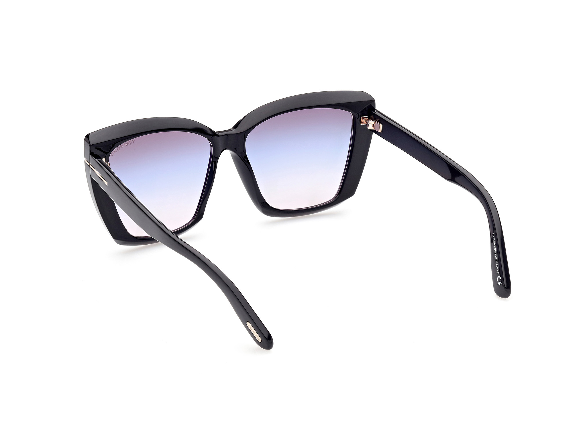 FT0920 / shiny black / gradient smoke