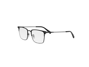 Bulgari BV50041F square eyeglasses in 014 Black