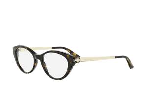 Bulgari BV50091I round eyeglasses in 052 Havana