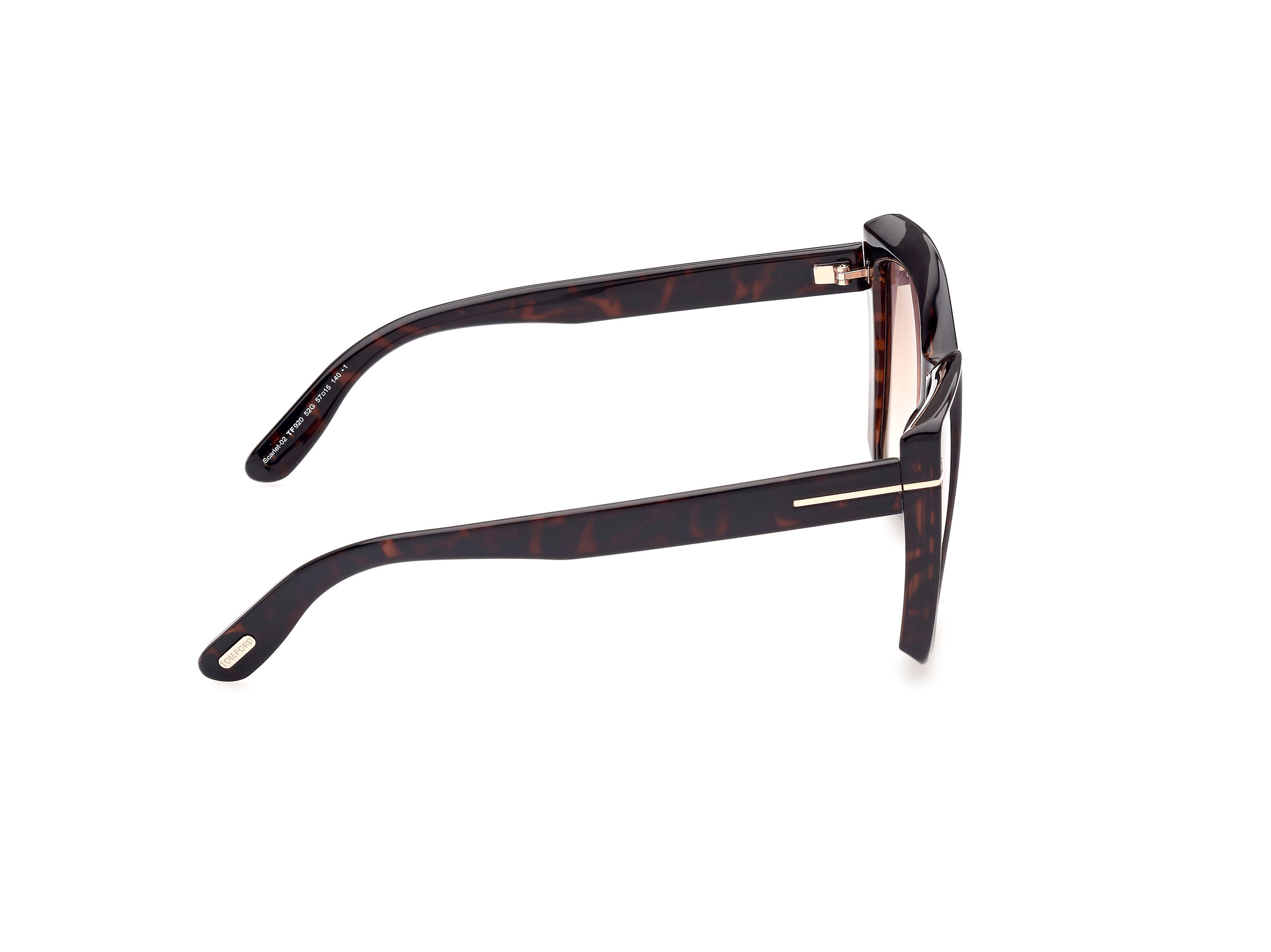 FT0920 / dark havana / brown mirror