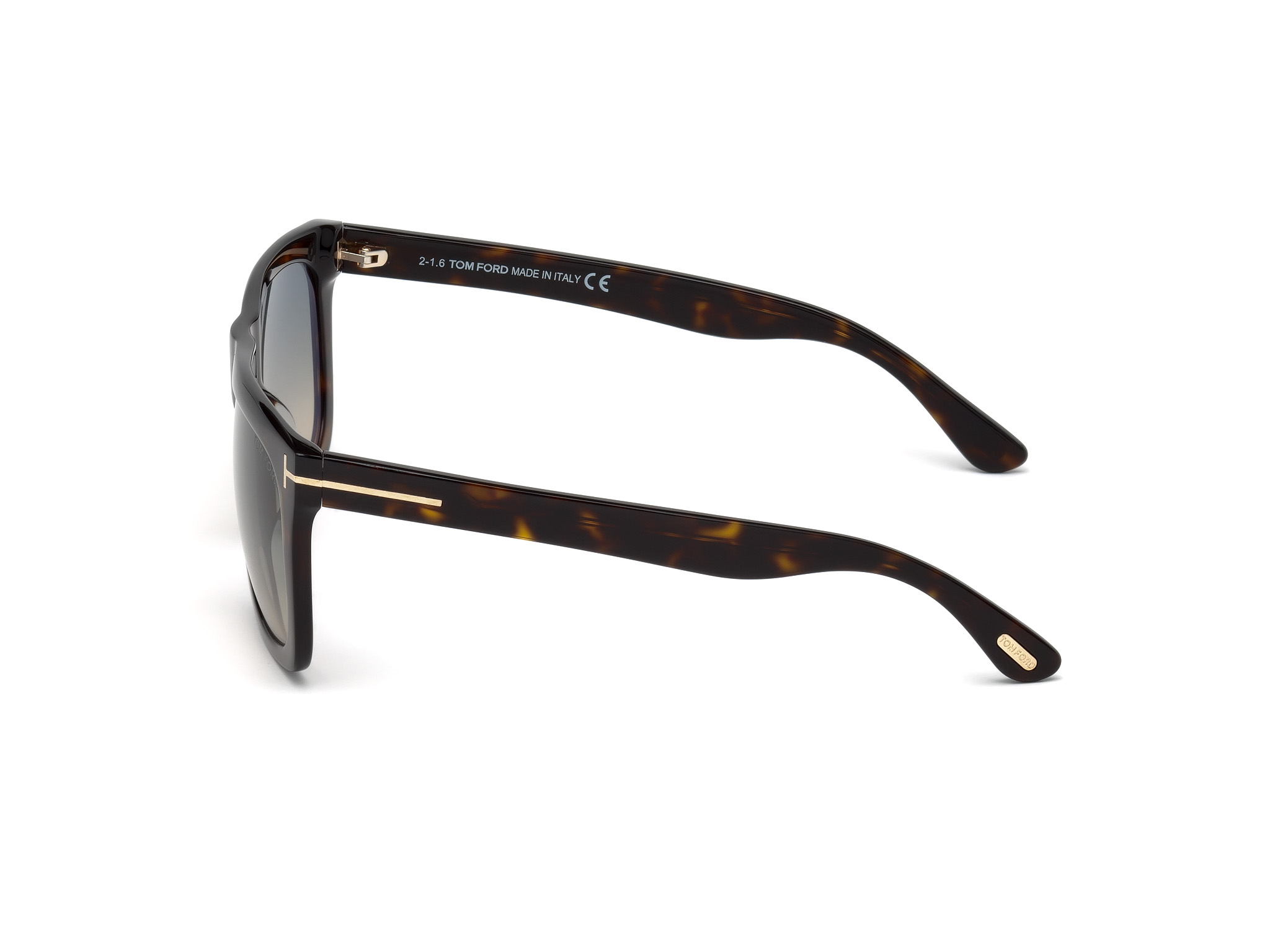 FT0513 Morgan / Shiny Dark Havana / Gradient Turquoise-To-Sand Lenses