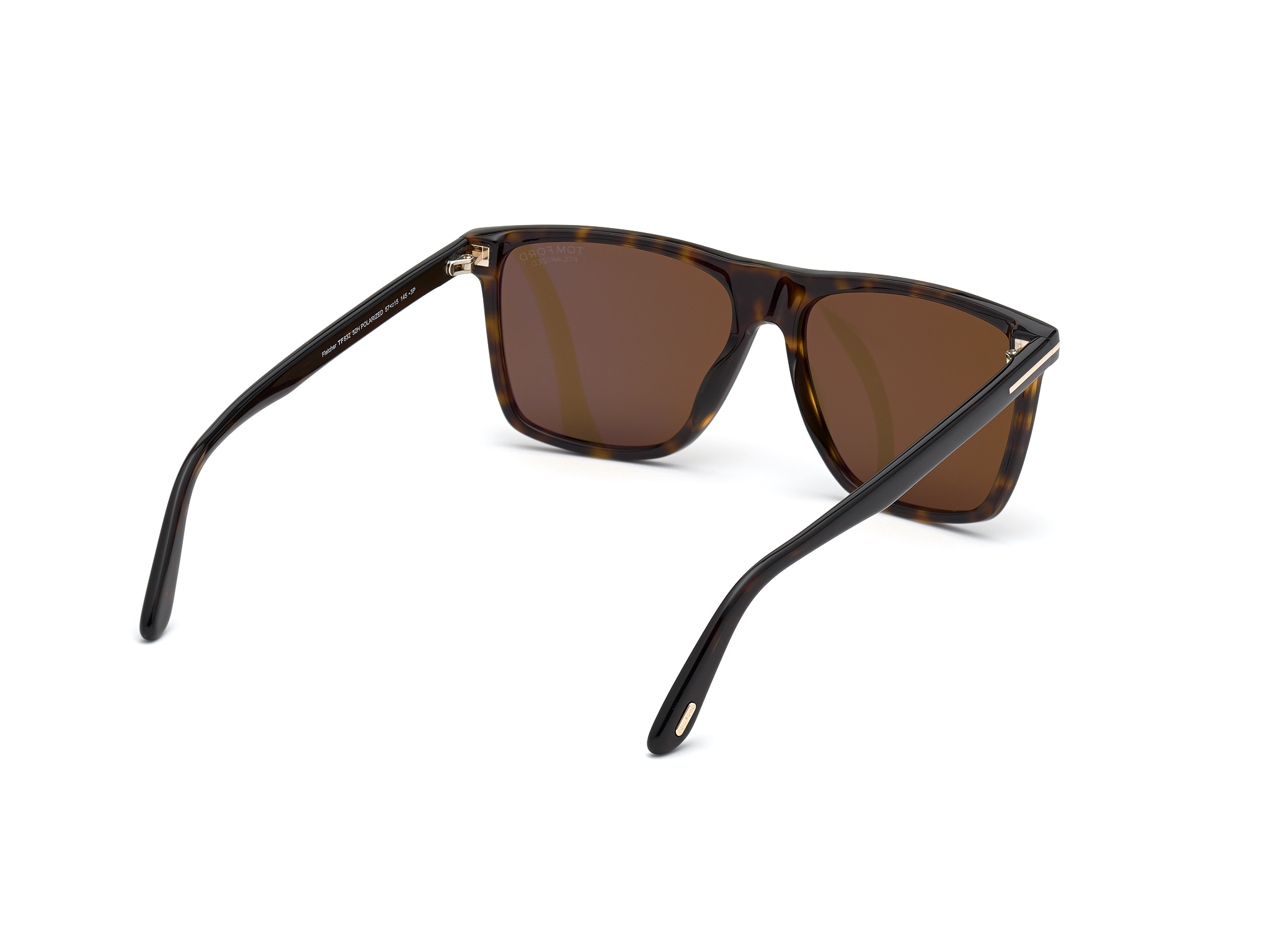 FT0832 Fletcher / 52H - Classic Dark Havana / Polarized Brown Lenses