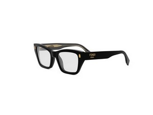 FENDI FE50118I square eyeglasses in 001