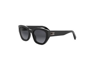 Bulgari BV40061I cateye sunglasses in 01B Black