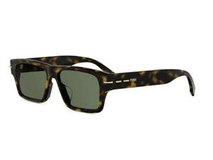 FENDI FE40215F square sunglasses in 52 N