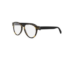 Bulgari BV50080I round eyeglasses in 052 Havana