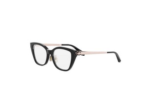 Bulgari BV50055F cateye eyeglasses in 001 Black