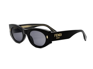 FENDI FE40125I round sunglasses in 01 V