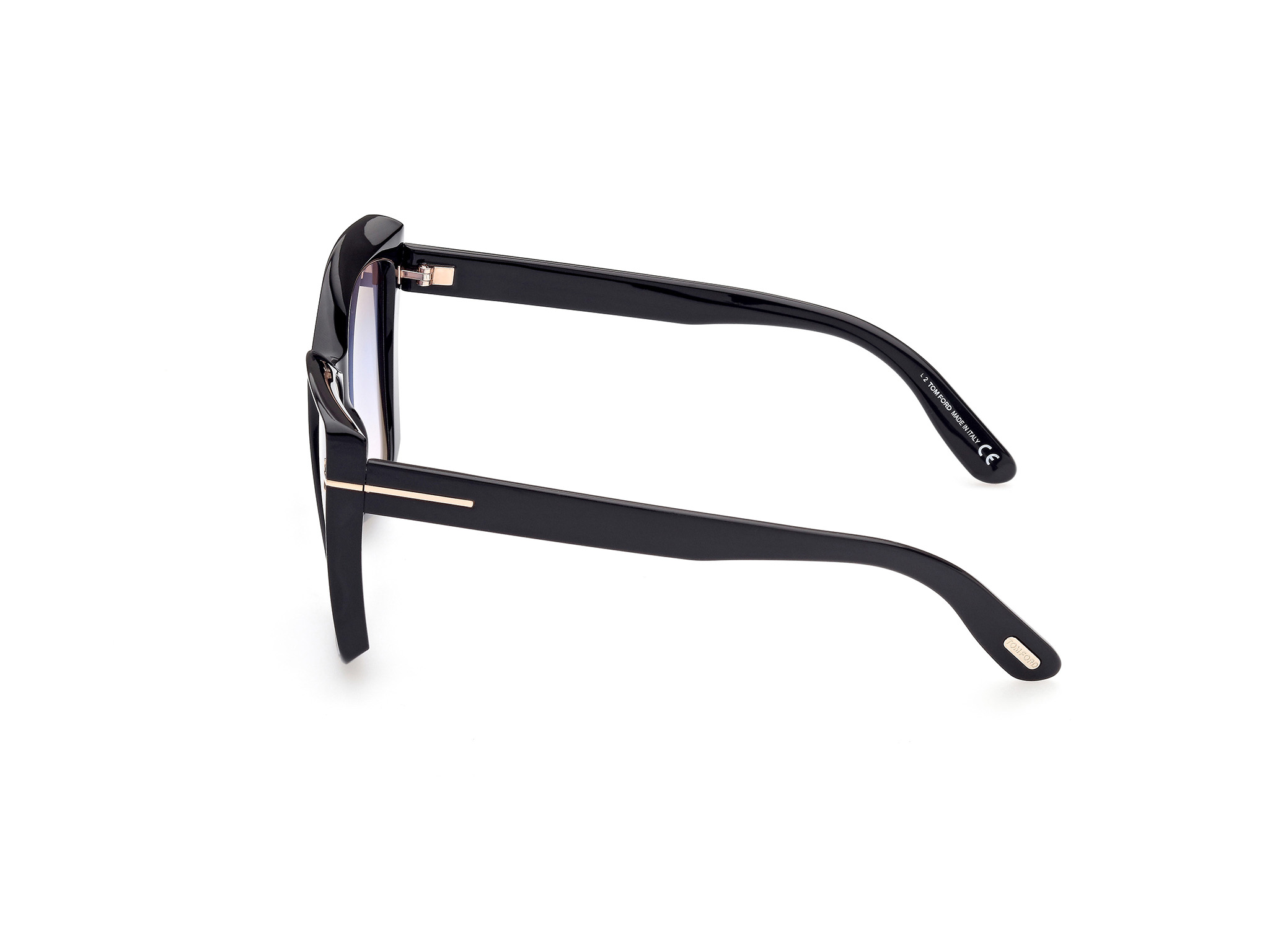 FT0920 / shiny black / gradient smoke