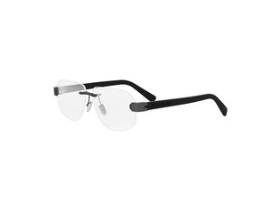 Bulgari BV50058U aviator eyeglasses in 013 Black