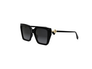 FENDI FE40161I aviator sunglasses in 01 B