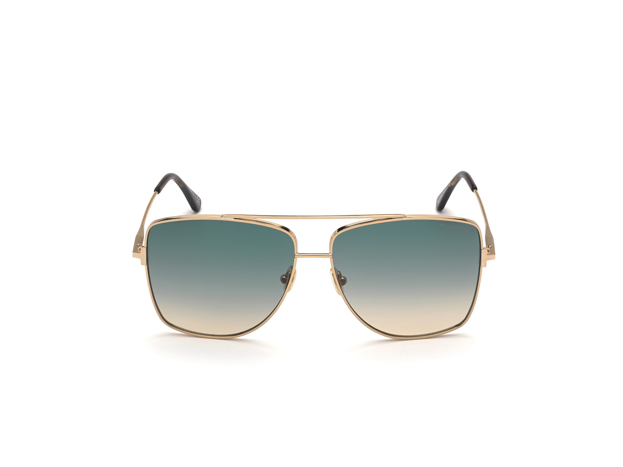 FT0838 / shiny rose gold / gradient blue