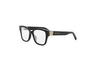 Bulgari BV50053I square eyeglasses in 001 Black