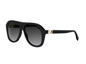 FENDI FE40223I round sunglasses in 01 B