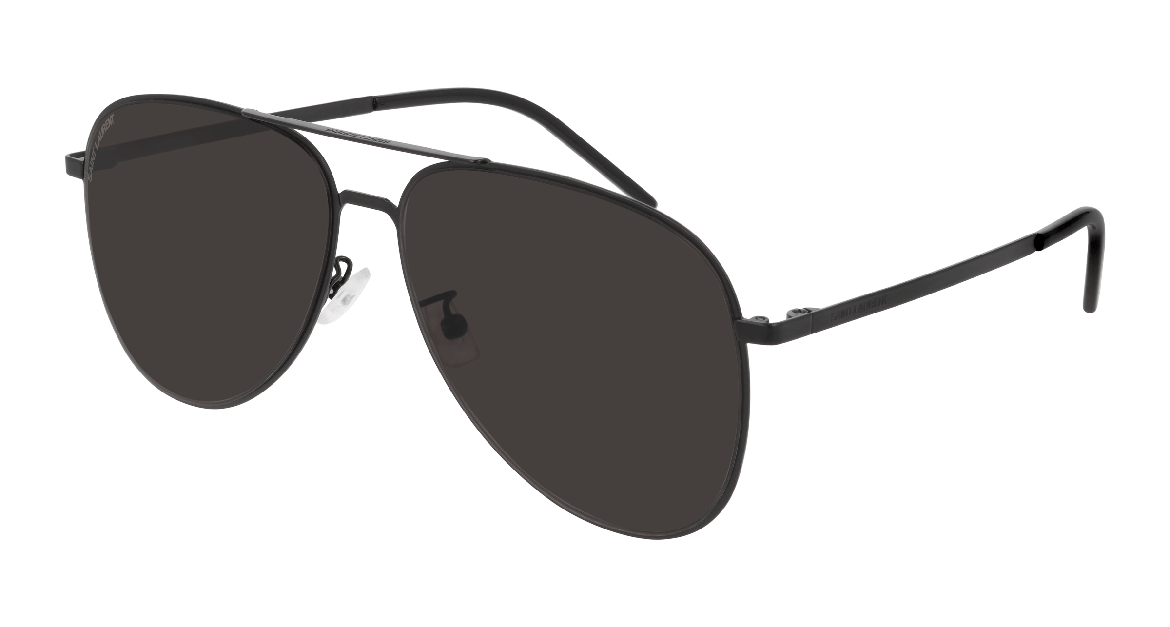 Saint Laurent CLASSIC 11 SLIM aviator sunglasses in Black