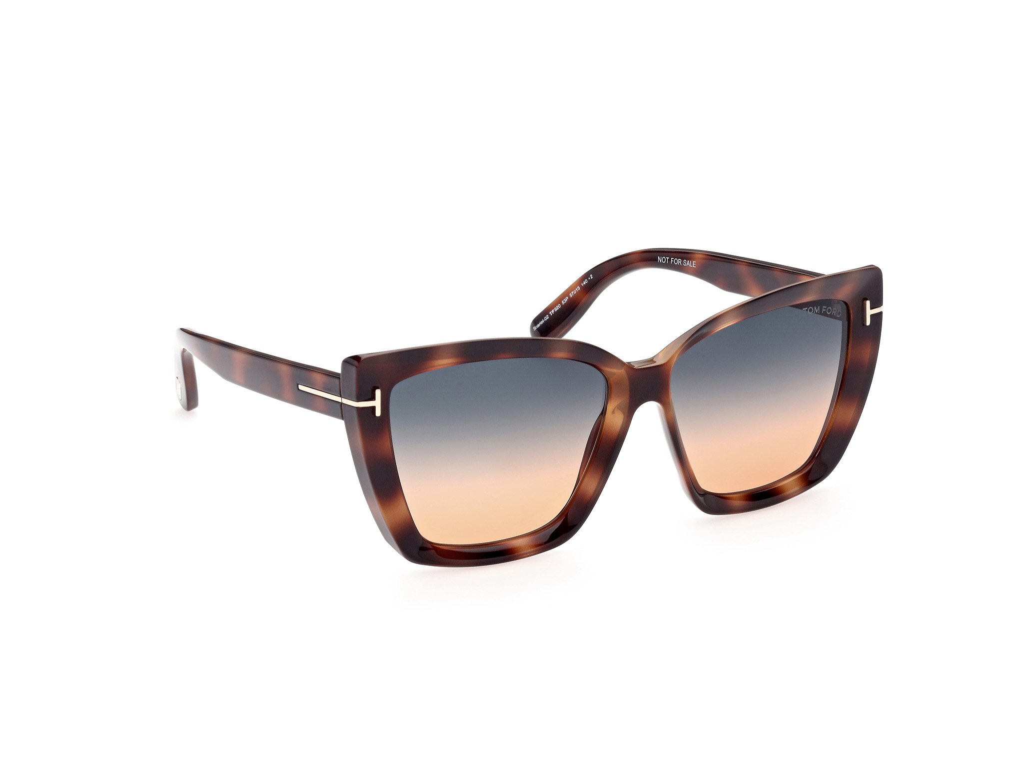 FT0920 / blonde havana / gradient green