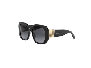 Bulgari BV40058I cateye sunglasses in 01B Black