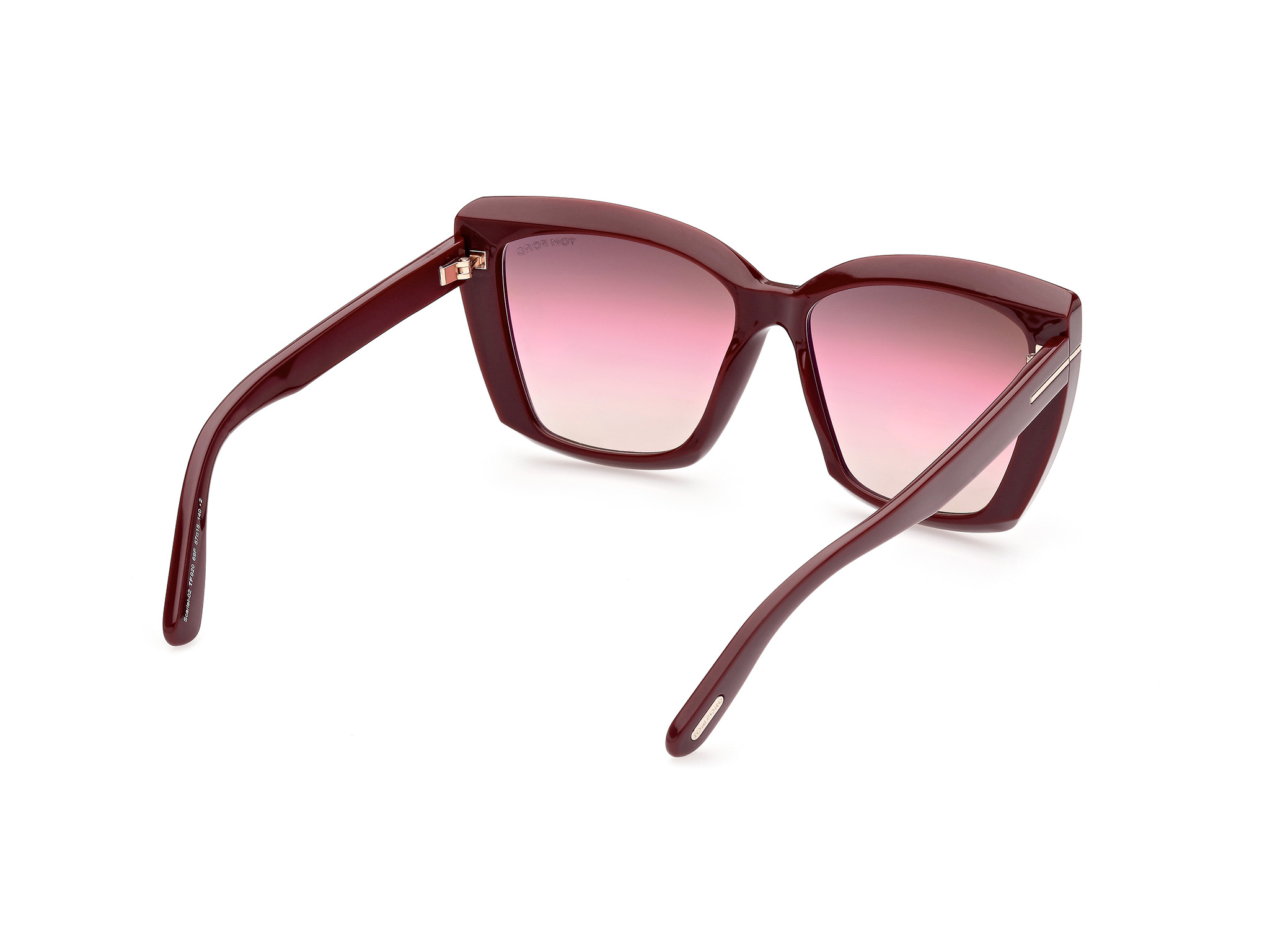 FT0920 / shiny bordeaux / gradient brown