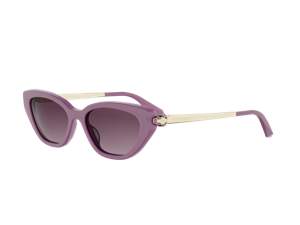Bulgari BV40109I round sunglasses in 81T Violet