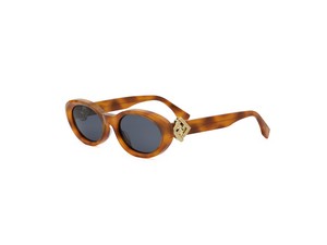 FENDI FE40140U round sunglasses in 56 V
