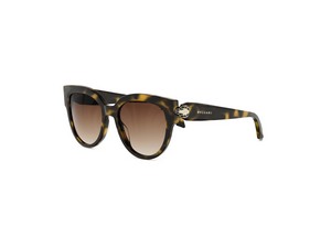 Bulgari BV40086I aviator sunglasses in 52F Havana