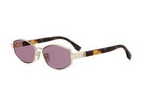 FENDI FE40216U round sunglasses in 30 S