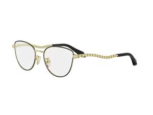 Bulgari BV50081U round eyeglasses in 005 Gold