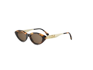 FENDI FE40202I round sunglasses in 56 E