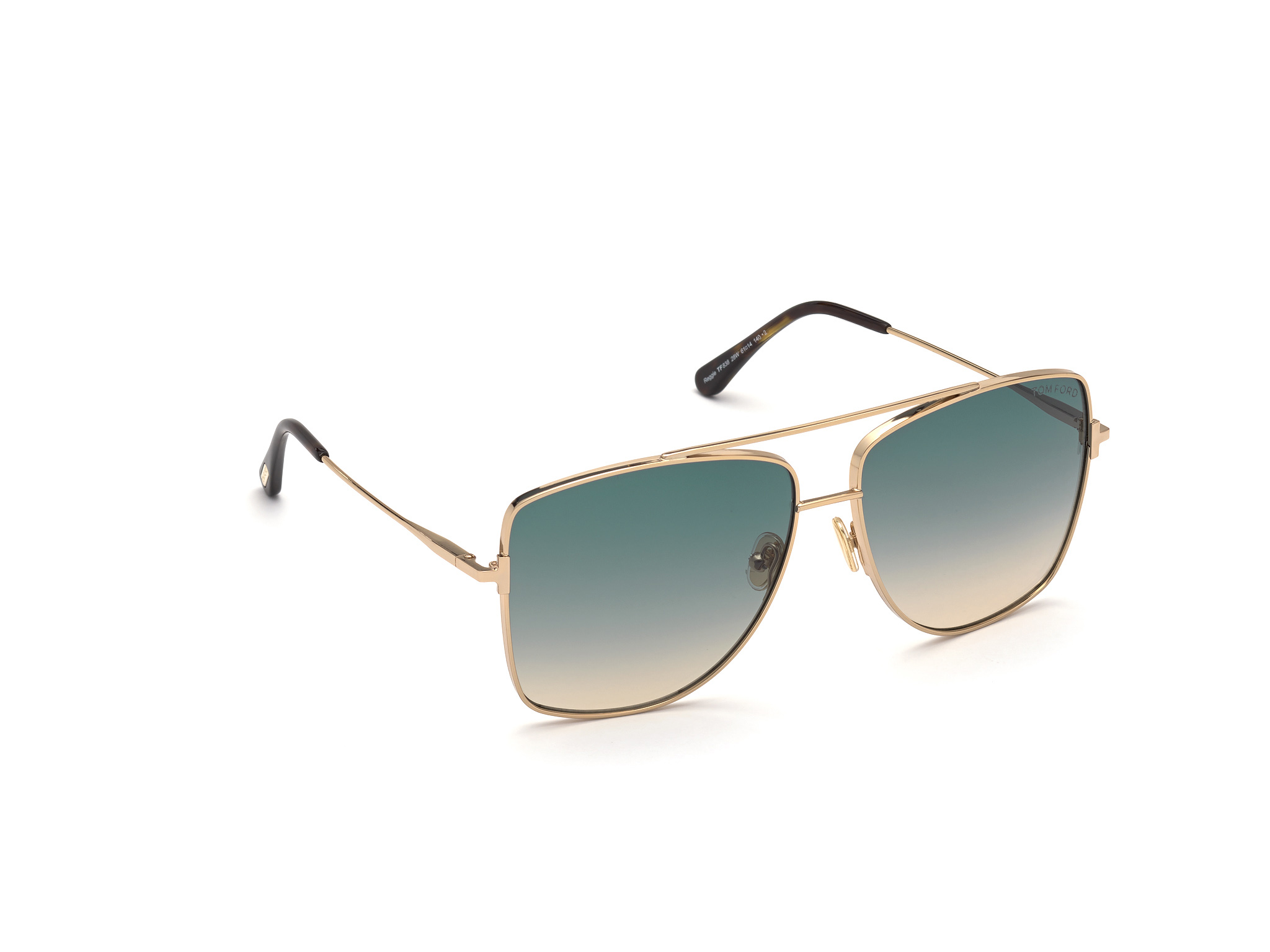 FT0838 / shiny rose gold / gradient blue