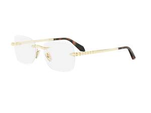 Bulgari BV50090U aviator eyeglasses in 028 Gold