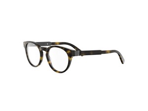 Bulgari BV50067I round eyeglasses in 052 Havana