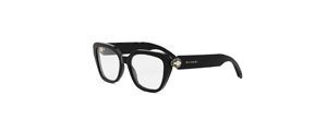 Bulgari BV50021I square eyeglasses in 001 Black