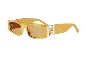 FENDI FE40204I round sunglasses in 39 J