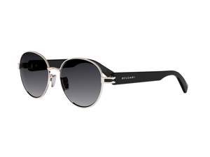 Bulgari BV40096U round sunglasses in 28B Rose
