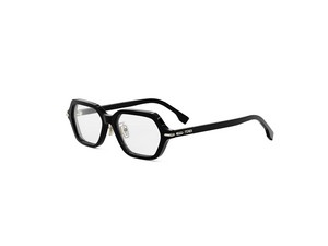 FENDI FE50125F square eyeglasses in 001