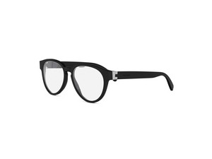 Bulgari BV50080I square eyeglasses in 002 Black