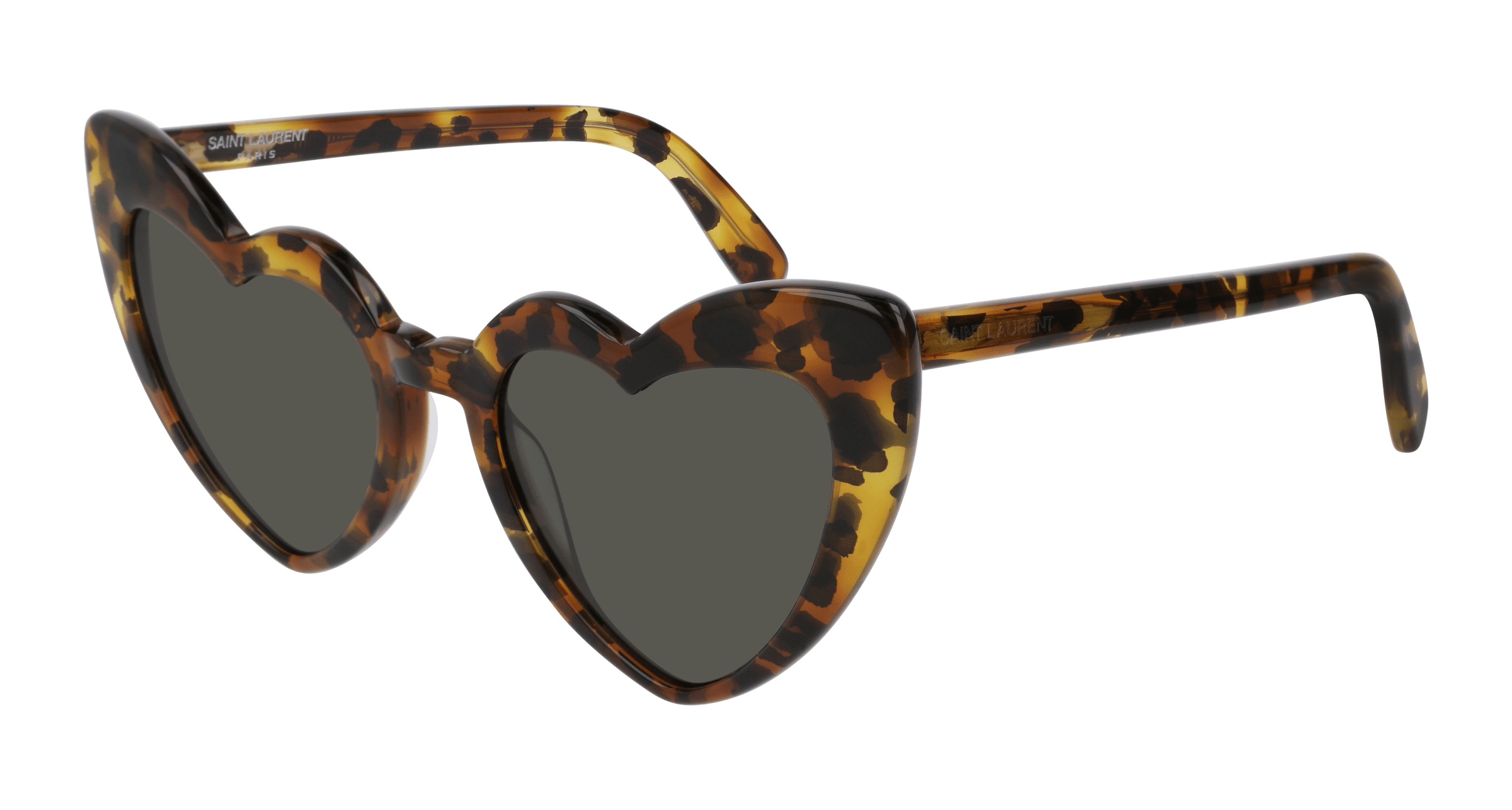 Saint Laurent SL 181 LOULOU irregular sunglasses in Havana Havana Grey/Nylon